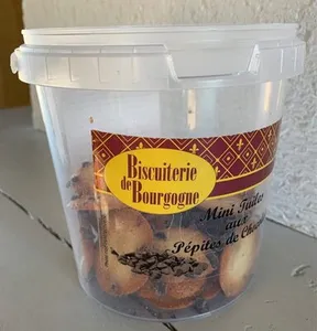 Mini Tuiles aux pepites de chocolat