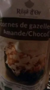 6 cornes de gazelle biographie amande chocolat