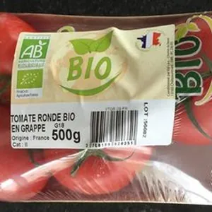 Tomate ronde bio en grappe