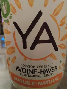 Boisson végétale à base d'avoine