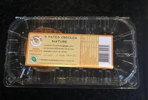 Patés Créole nature