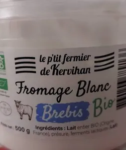 Fromage blanc brebis bio