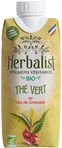 Herbalist Bio Thé Vert Au Jus de Grenade