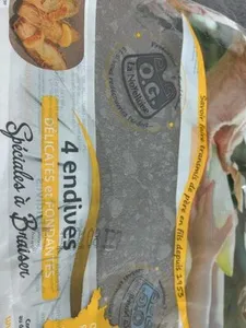 Endives spéciales à braiser