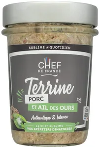 Terrine porc et Ail des ours