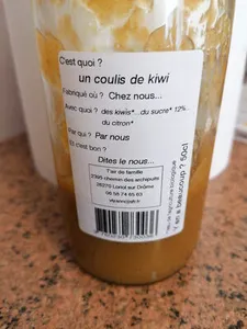 coulis de kiwi