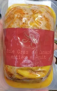 Foie gras de canard entier mi-cuit