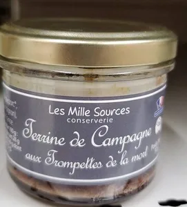 Terrine de campagne aux trompettes de la mort