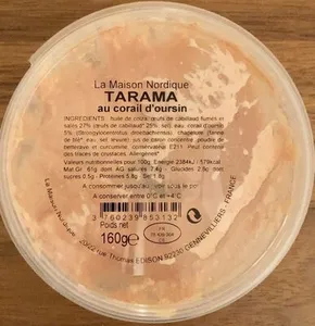 Tarama au corail d’oursin