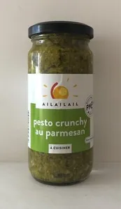 Pesto crunchy au parmesan