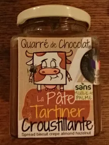 La pâte à tartiner croustillante