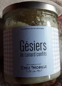 Gésiers de canard confits