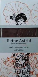 Reine Astrid Haïti 75 % sans sucre