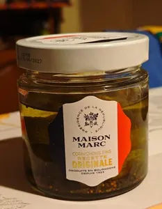 CORNICHONS FINS RECETTE ORIGINALE