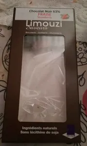 Chocolat noir  63 % fraise