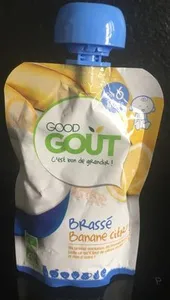 Brassé Banane Citron-Good Gout-90g