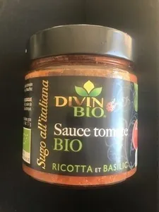 Sauce tomate divin bio