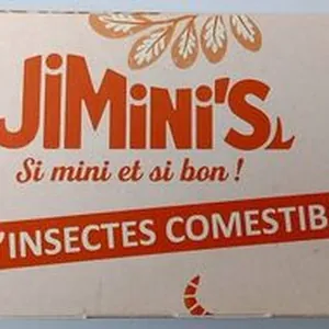 Trio d'insectes comestibles