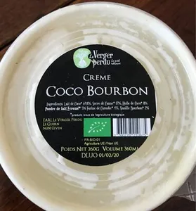 Creme COCO BOURBON le Verger Perdu 56250