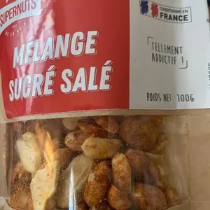 Super nuts mélange sucré salé