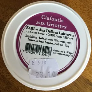 Clafoutis aux griottes