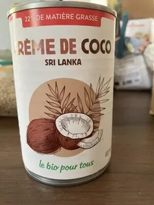 Crème de coco