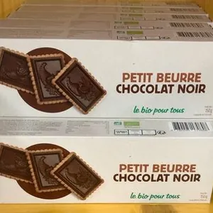 Petit beurre chocolat noir