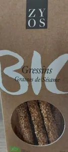 Gressins graines de sésames