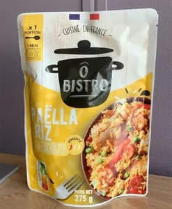 Paëlla riz et chorizo