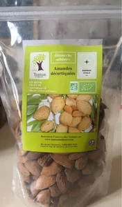 Amandes decortiquées