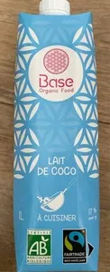 Lait de coco à cuisiner