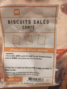 Biscuits salés comté