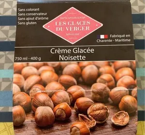 Creme glacee noisette