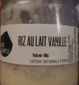 RIZ AU LAIT VANILLE