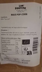 Maïs Pop Corn