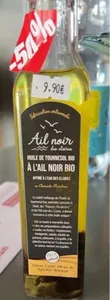 Huile de tournesol a l’ail noir bio