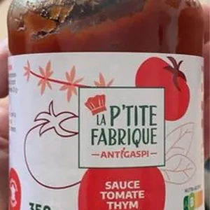 Sauce tomate thym laurier