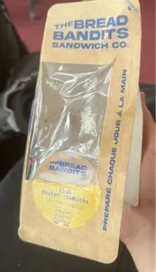 Club sandwich poulet crudités