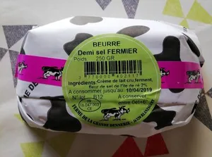 Beurre demi sel fermier