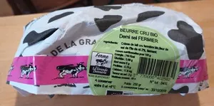 Beurre cru bio