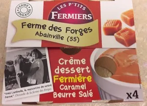 Crème dessert Fermière Caramel Beurre Salé