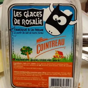 Crème glacée au Cointreau