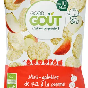 Mini-galettes de riz à la pomme