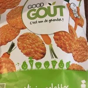 Mini-Galettes de Riz à la Carotte