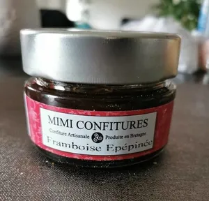 Confiture framboise épépinée