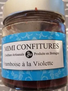 Confiture framboise violette