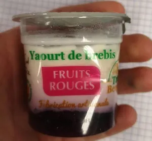 Yaourt de brebis fruits rouges