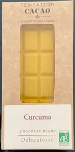 Chocolat blanc curcuma