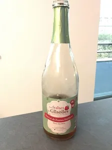 Nectar de fraise pétillant