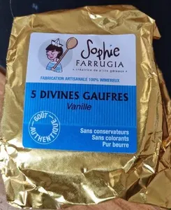 Divines gaufres vanille